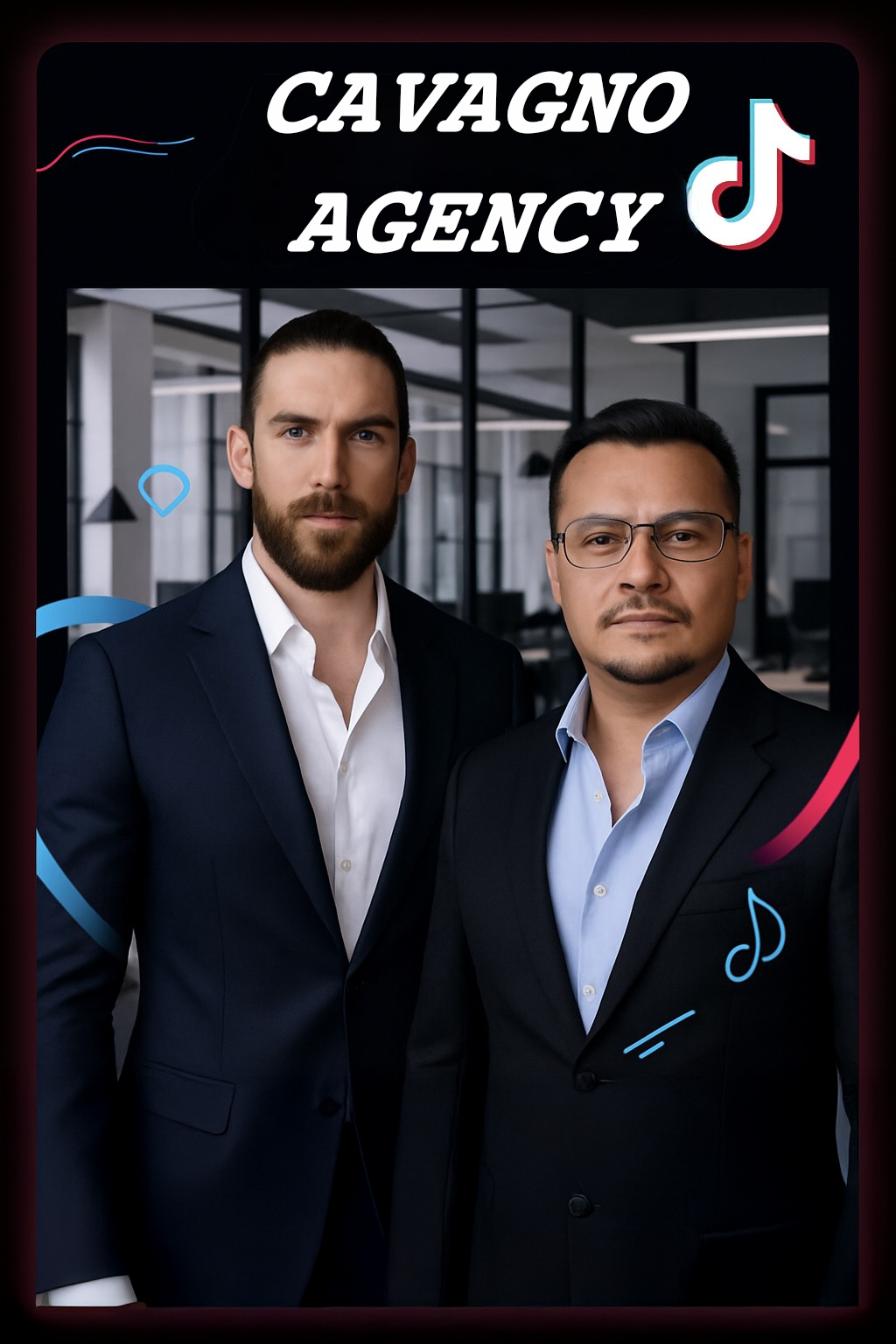 L'équipe de l'Agence Cavagno